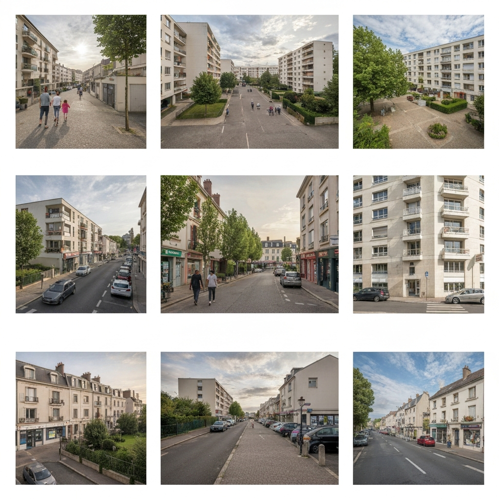 Vanessa Uvon réalisant une estimation d'appartement à Orly