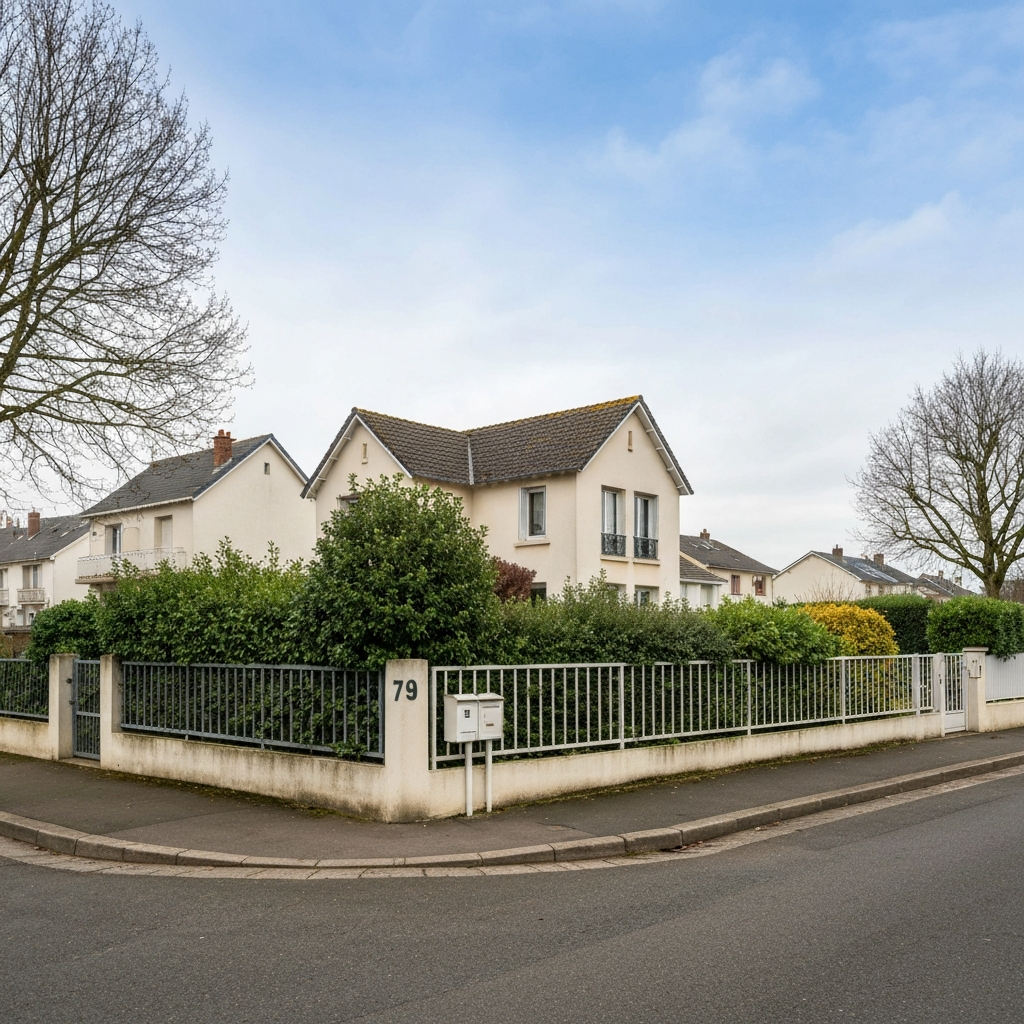 Vue aérienne d'une propriété à Orly pour expertise immobilière