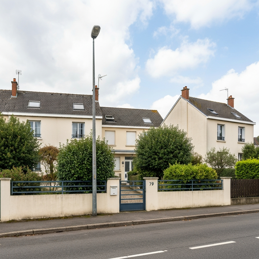 Vue de l'appartement rue Camille Guérin dans le quartier Pierre au Prêtre