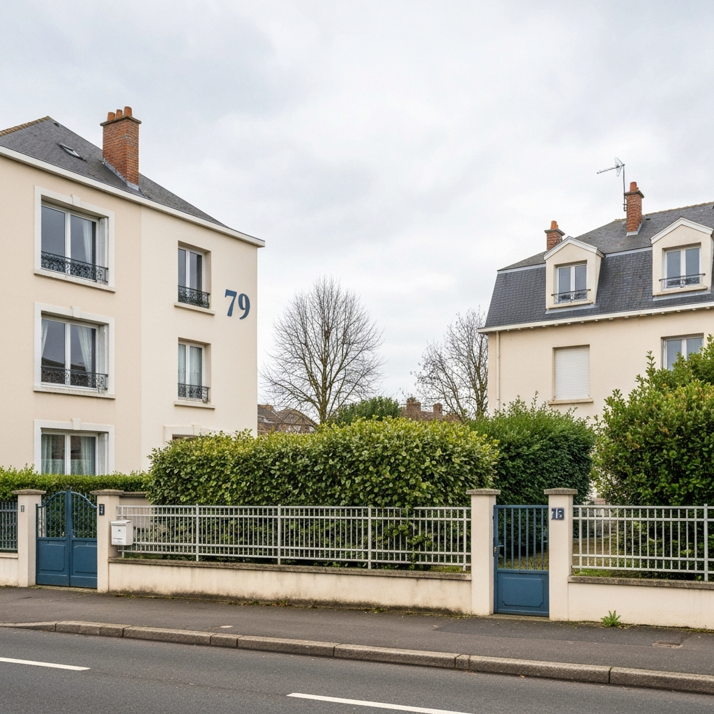 Vue pittoresque du quartier des Navigateurs à Orly avec ses bâtiments modernes et espaces verts
